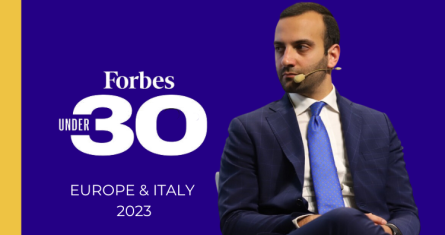 Simone Quarta, ESCP alumnus and European #ForbesUnder30